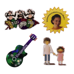 Custom Epoxy Lapel Pins | Logo Character & Souvenir Badges
