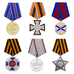 Custom Military Medals | Short Ribbon Service Award Medals
