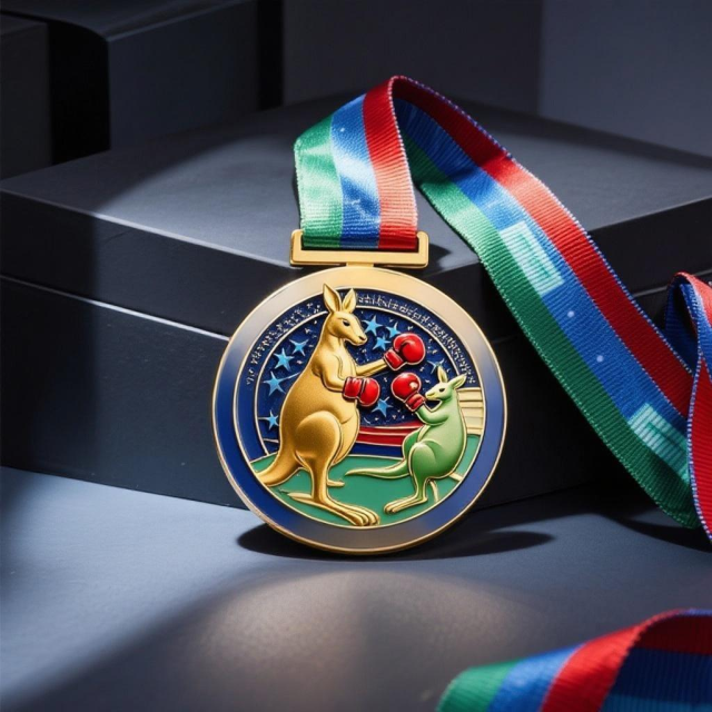 Custom 3D Rugby Medals | Player Relief Sports Medals