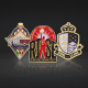 Custom Lapel Pins with Colorful Logo & Souvenir Designs