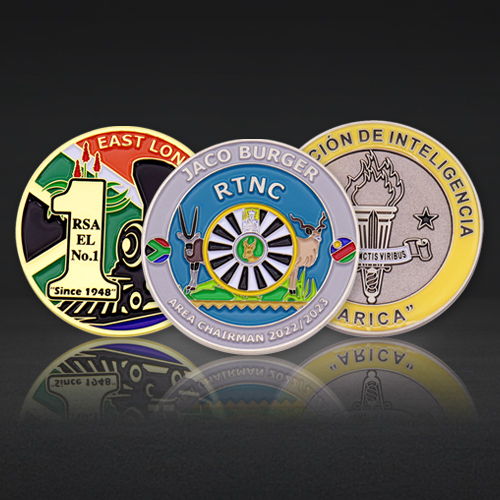 Custom Enamel Challenge Coins | Logo Commemorative Coins