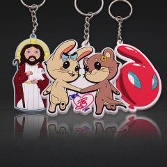 Custom PVC Keychains | Cute Character Charm Keychains