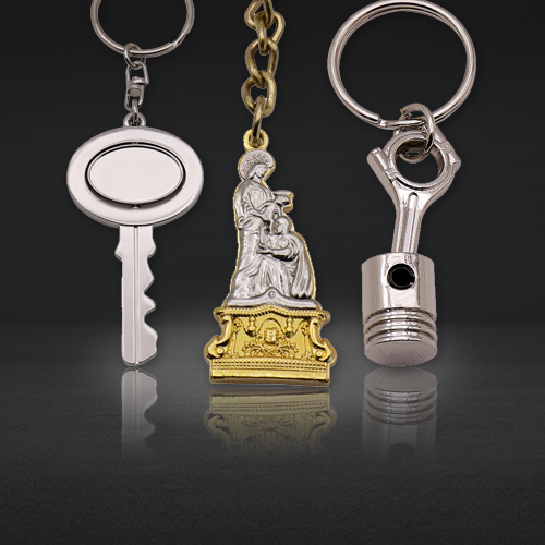 Custom 3D Keychains | Metal Pendant Charm Keychains