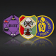 Custom Embroidery Patches | Mixed Logo Badge Patches