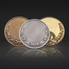 Custom Antique Challenge Coin Blanks | Gold Silver & Copper Coins