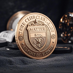 Custom Antique Challenge Coins | Club Collectible Display Coins
