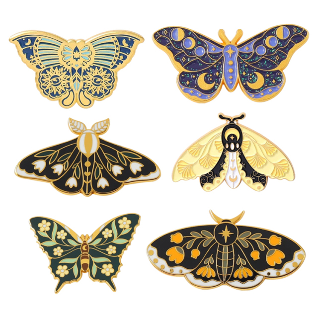 Custom 3D Lapel Pins | Pirate Antique Copper Commemorative Pins