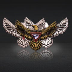 Custom 3D Lapel Pins | Eagle Commemorative Anniversary Badges