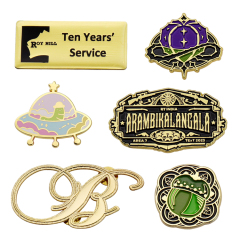 Custom 3D Lapel Pins | Pirate Antique Copper Commemorative Pins