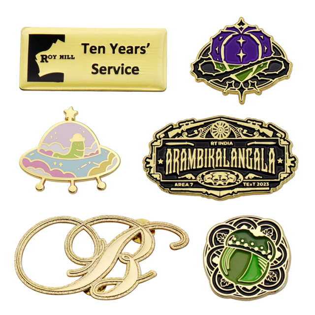 Custom 3D Lapel Pins | Pirate Antique Copper Commemorative Pins