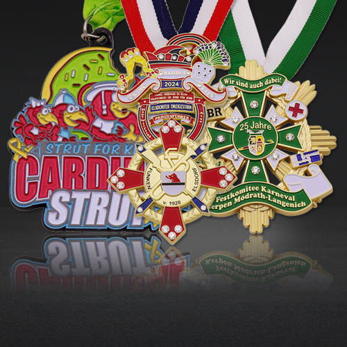Custom Printing Medals | Carnival Event Logo Medals