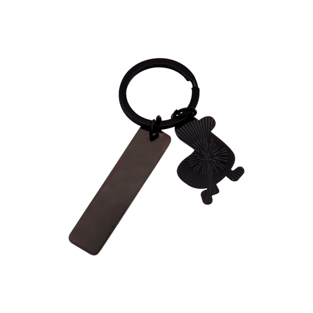 Custom Soft Enamel Keychains | Cute Duck Tag Keychains