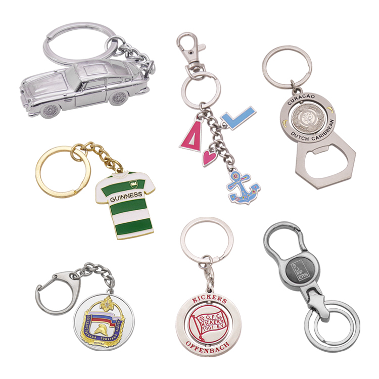 Custom Hard Enamel Keychains | Cute Character Charm Keychains