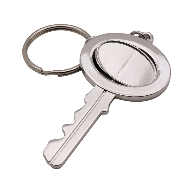 Custom Multifunctional Keychains | Rotatable Logo Charm Keychains