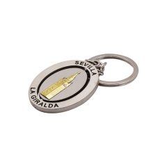 Custom Multifunctional Keychains | Rotatable Logo Charm Keychains