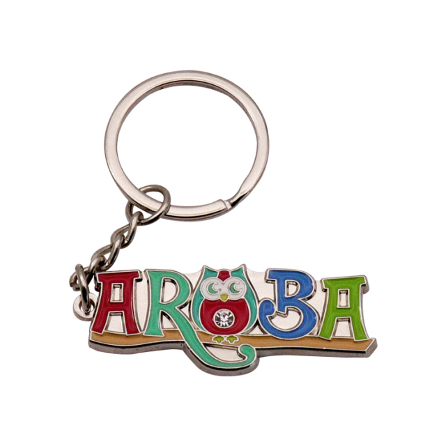 Custom Soft Enamel Keychains | Travel Destination Logo Keychains