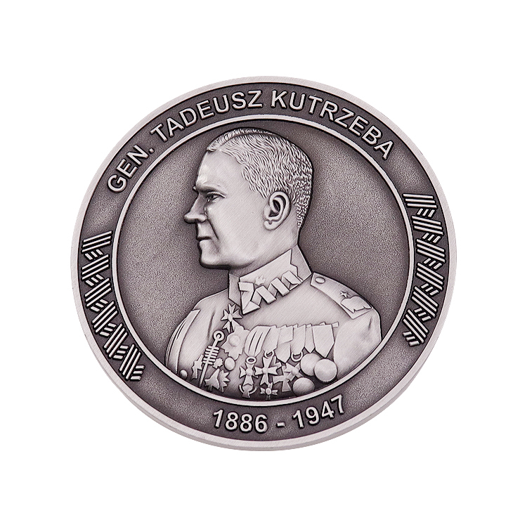 Custom 3D & Enamel Challenge Coins | Portrait Commemorative Coins
