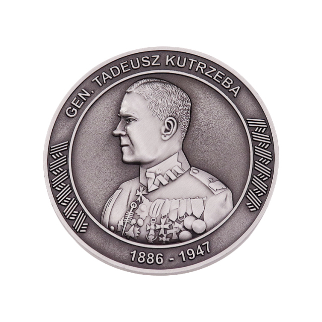 Custom 3D & Enamel Challenge Coins | Portrait Commemorative Coins