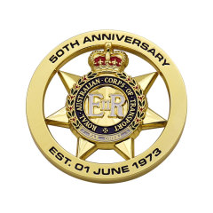 Custom Military Enamel Challenge Coins | Anniversary Emblem Coins