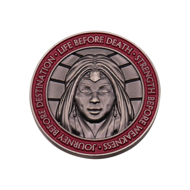 Custom 3D & Enamel Challenge Coins | Portrait Commemorative Coins