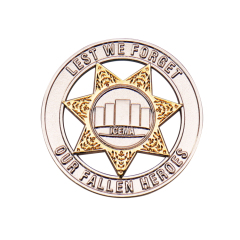 Custom Military Enamel Challenge Coins | Anniversary Emblem Coins