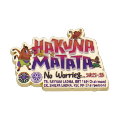 Custom Printing Lapel Pins with Colorful Logo, Number & Letter Designs