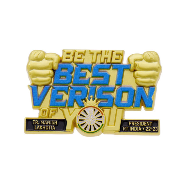 Custom Printing Lapel Pins with Colorful Logo, Number & Letter Designs