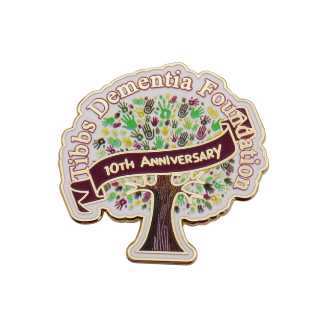 Custom Printing Lapel Pins | Anniversary Commemorative Logo Badges
