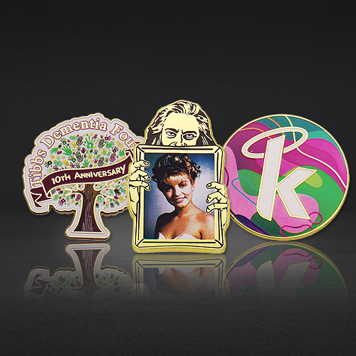 Custom Printing Lapel Pins | Anniversary Commemorative Logo Badges