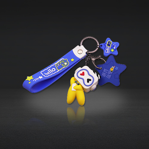 Custom PVC & 3D Keychains | Cute Cartoon Charm Keychains