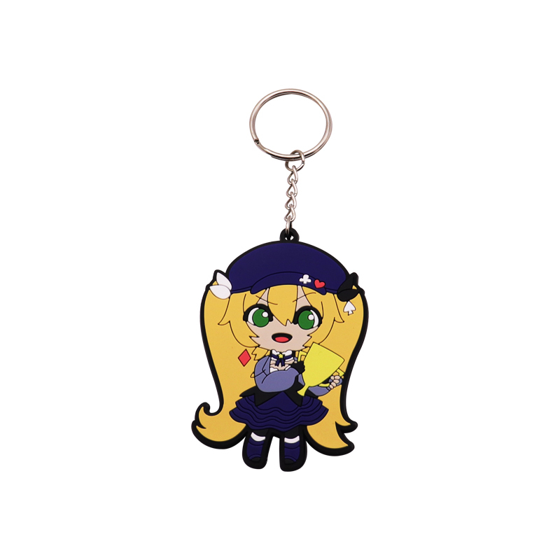Custom PVC & 3D Keychains | Devil Horn Ring Keychains