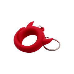 Custom PVC & 3D Keychains | Devil Horn Ring Keychains