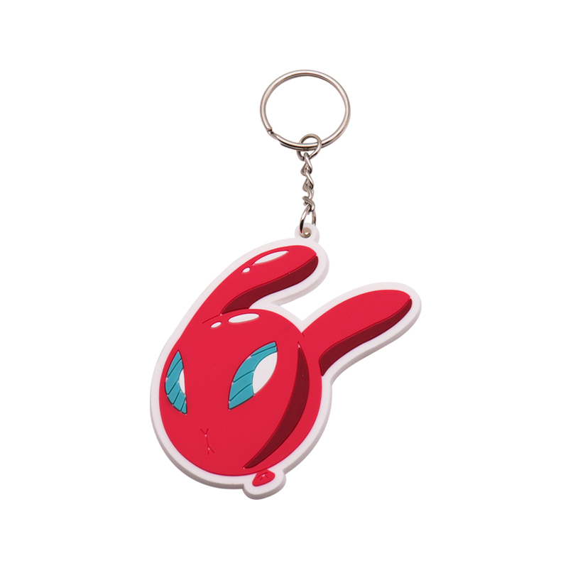Custom PVC Keychains | Cute Cow Tag Keychains