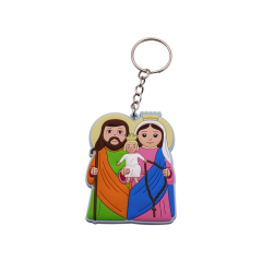 Custom PVC Keychains | Religious Character Pendant Keychains