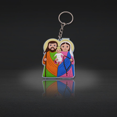 Custom PVC Keychains | Religious Character Pendant Keychains