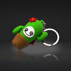 Custom PVC & 3D Keychains | Cute Cactus Keychains