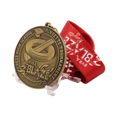 Custom 3D Running Medals | Bell Center Race Medals