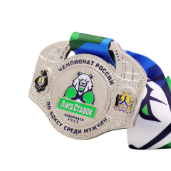 Custom Sports Medals | Bear Emblem Championship Medals