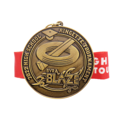 Custom 3D Running Medals | Bell Center Race Medals