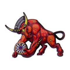 Custom 3D Soft Enamel Badges | Cartoon Commemorative Pins