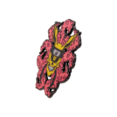 Custom Glitter Lapel Pins | Cartoon Mythical Fox Commemorative Pins