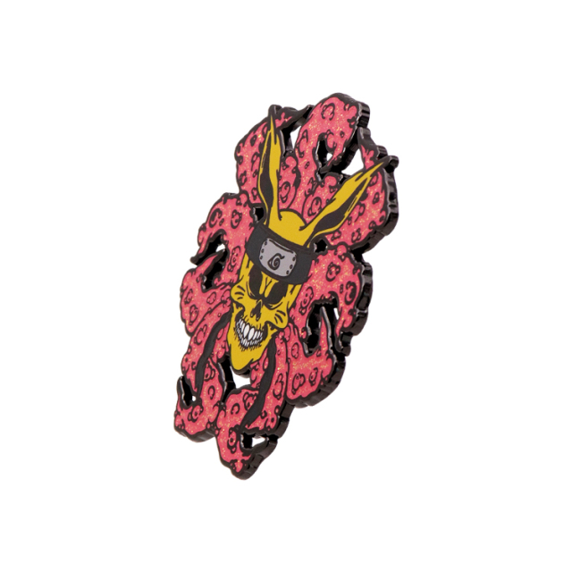 Custom Glitter Lapel Pins | Cartoon Mythical Fox Commemorative Pins