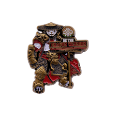 Custom 3D Soft Enamel Badges | Cartoon Commemorative Pins
