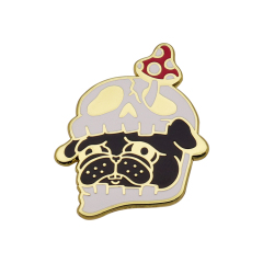 Custom Hard Enamel Badges | Cartoon Slime & Monster Insect Pins