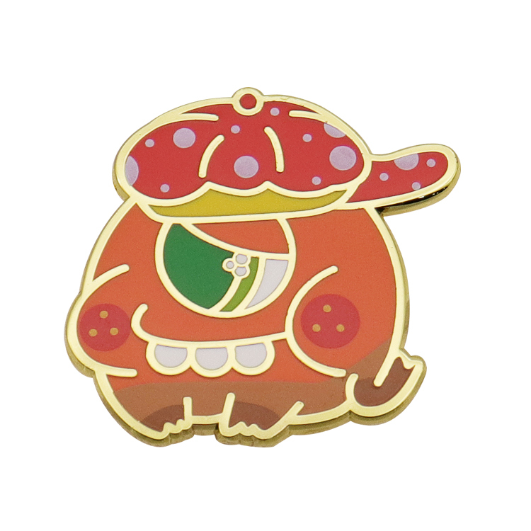 Custom Hard Enamel Badges | Cartoon Slime & Monster Insect Pins