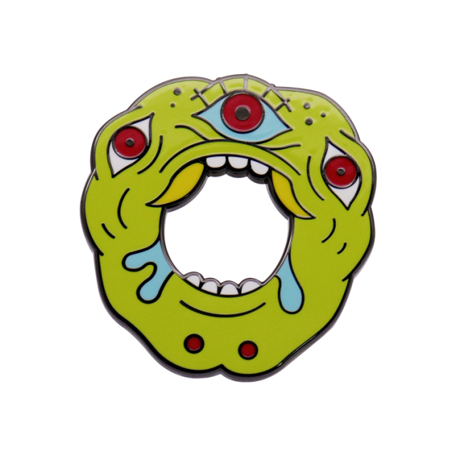 Custom Hard Enamel Badges | Cartoon Slime & Monster Insect Pins