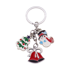 Custom Soft Enamel Keychains | Christmas Charm Keychains