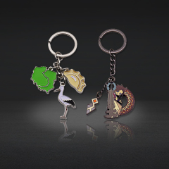 Custom Soft Enamel Keychains | Fantasy Charm Character Keychains