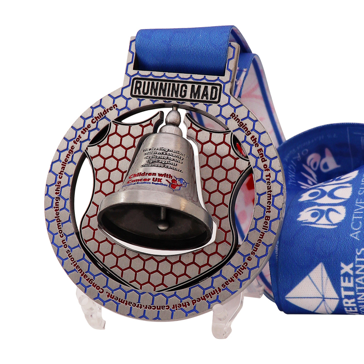 Custom 3D Spinning Medals | Bell Challenge Medals