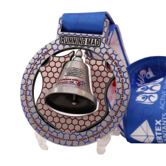 Custom 3D Spinning Medals | Bell Challenge Medals